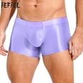 thumbnail image 2 of Bañadores para hombre, calzoncillos tipo bóxer brillantes, ropa interior de tiro bajo, ropa interior para fiestas en la piscina, voleibol de playa, pantalones cortos de baño, ropa de playa, 2 of 5