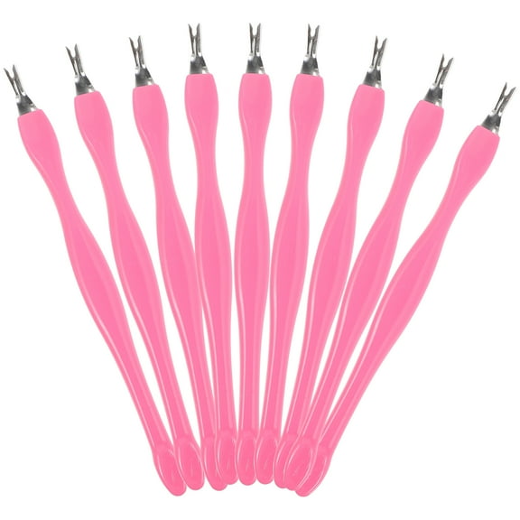 Monyance cuticle trimmer 10pcs Professional Cuticle Trimmer & Remover Set for Fingernail & Toenail(4.33X0.39X0.2Inches)