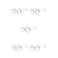 thumbnail image 2 of Minnieouse 1 par de gafas de Metal para mujer, estilo y sencillo, ultraligeras, inastillables, HD, universales, para chicas y señoras, Type2 NO2, 2 of 6