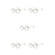 thumbnail image 1 of Sonducket 1 par de gafas de Metal para mujer, estilo y sencillo, ultraligeras, inastillables, HD, universales, para chicas y señoras, Type2 NO2, 1 of 6