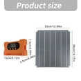 thumbnail image 3 of High Efficiency Monocrystalline Solar Panel Kits 25W 18V Solar Charging Panel with Charging Controller for Boats Camping, 3 of 9