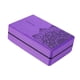 thumbnail image 2 of Bloque de Yoga Zulema Ladrillo de yoga Superficie antideslizante Violeta, 2 of 8