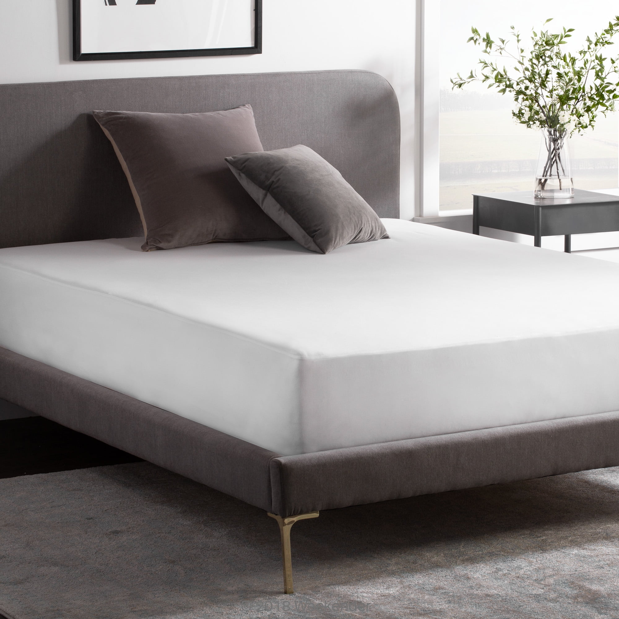 Weekender Jersey Waterproof Fitted Mattress Protector, California King
