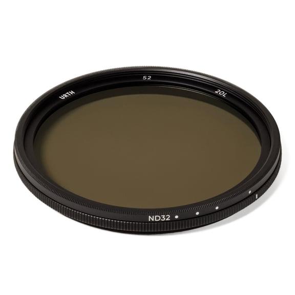 Urth 52mm Circular Variable ND2-32 1 to 5-Stop Lens Filter Plus 