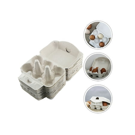 12 Pcs Egg Boxes Egg Cartons Egg Banks Reusable Multipurpose 6 ...