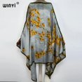 thumbnail image 2 of WINYI-caftán africano para mujer, ropa de playa de gran tamaño, traje de baño bohemio, bata de fiesta, ropa de Navidad, 2 of 4