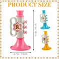 thumbnail image 3 of WHEANG Three Colorful Trumpet Plastic For Educational Musical Instruments For Boys Enhances Coordination Motor Skills For, 3 of 9