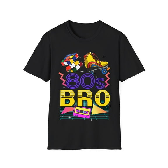 This Is My 80s Bro Novelty Men Women Kids Unisex Softstyle T-Shirt