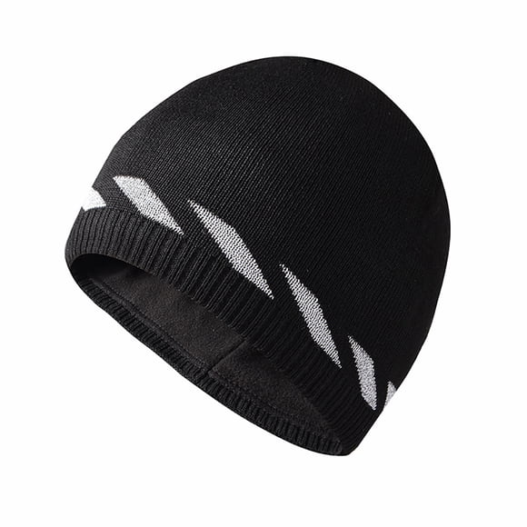 Gorro De Punto Reflectante De Invierno, Gorro Cálido, Gorro Grueso De Algodón, Gorro Para Deportes Al Aire Libre Eigraketly AP008052-01