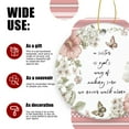 thumbnail image 3 of A Sister Is God'S Way of Making Sure We Never Walk Alone - Christmas Ornament Xmas Keepsake Ceramic Ornaments Holiday Decorations for Tree Christmas Gift Ideas 2.95in, 3 of 6