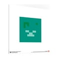 thumbnail image 2 of Gallery Pops Minecraft: Iconic Pixels - Mobs - Drowned Wall Art, Unframed Version, 12" x 12", 2 of 6