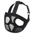 thumbnail image 1 of Bozal de perro de nariz corta - Bozal de Bulldog de malla transpirable ajustable para entrenamiento de ladridos crujientes Adepaton CPB-DE-LYY1872-9, 1 of 5