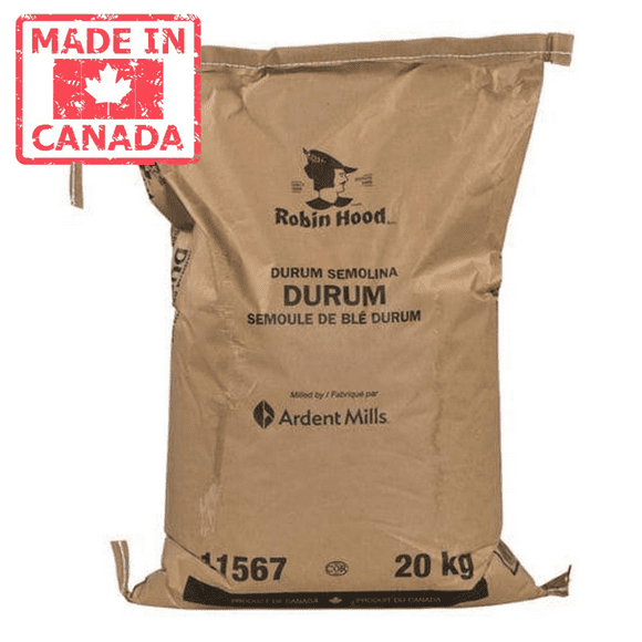 Ardent Mills Durum Semolina Flour - 20KG (44.1 lbs) - Canadian Made