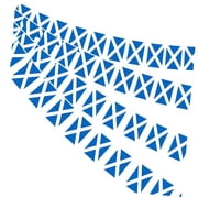 SJJ 30 Pieces Scottish String Flags for Burns Night Celebrations, Scotland Flag Garland Banner-Double-Sided for St. Andrew's Day World Cup Soccer Party Decorations (5.5x8.3 Inches -33 Feet)