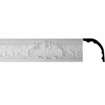 Renovator's Supply Cornice White Urethane  78 1/8" L  Sidartha Ornate