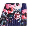 thumbnail image 4 of Benylion Girls Dresses Casual Dresses Tunic Dress Kid's Beach Boho Maxi Dress Girls Waist-Length Floral Dresses for 6-8 Years, 4 of 6