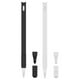 thumbnail image 1 of 2 accesorios con forma de cabeza de gato de dibujos animados, bolígrafo de silicona, compatible con Apple Pencil 2 (negro y blanco), 1 of 8