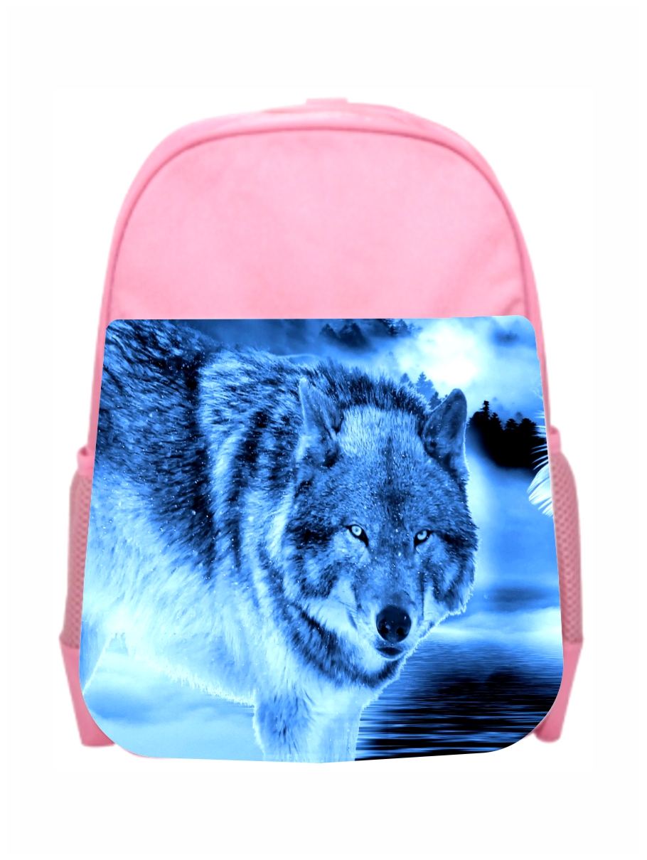Childrens Backpacks Animal Wolf Arctic Girls Kids PreSchool Backpack