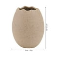 thumbnail image 2 of RENACLIPY 2Pcs Egg Planter Home Owners Multi Ceramic Decorative Vase, 2 of 6