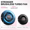 thumbnail image 2 of Nail Dust Collector 650PA Dust Collector For Nails Fan Extractor Powerful Suction Vacuum Dust Collector ,Multi-Scenario Use, 2 of 6