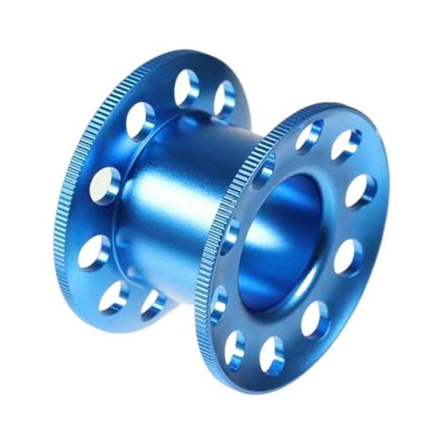 Soidarity Carrete de cueva de buceo, carrete de dedo firme, conveniente pulido, portátil, cuevas de esnórquel, equipo de buceo subacuático Deportes acuáticos Azul