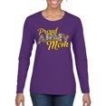 thumbnail image 2 of Wild Bobby U.S. Army Proud Mom Women Graphic Long Sleeve Tee, 2 of 6