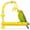 yellow, variant on Bird Parrot Perch with Beads and Bow Chew Toy,Cage Platform Toy for Budgies Parakeets Cockatiels Conures and Lovebirds(Purple)