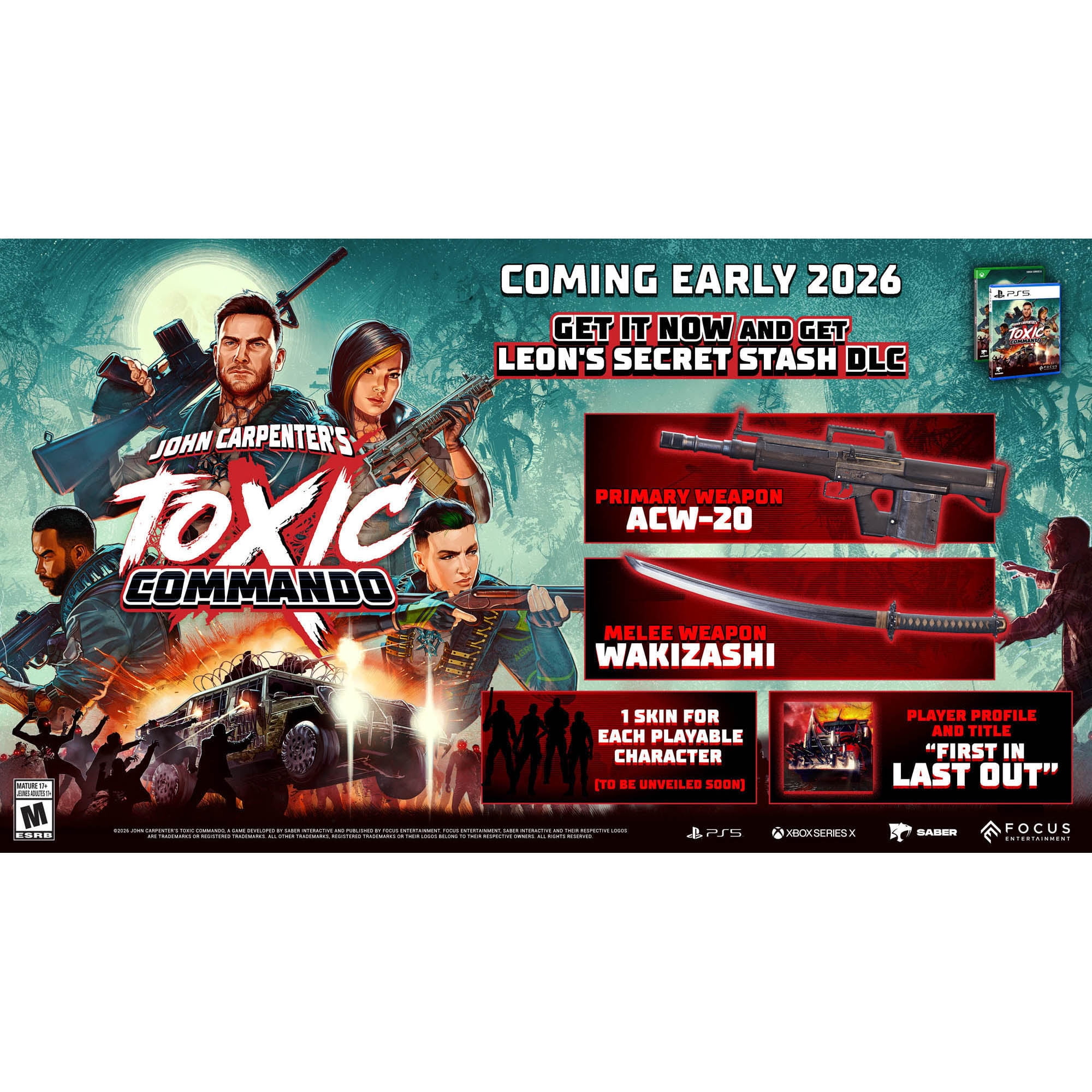 Jeu vidéo John Carpenter’s Toxic Commando pour (Xbox Series X)