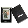 thumbnail image 2 of Zippo Luis Royo Warrior Street Chrome Pocket Lighter, 2 of 6