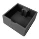thumbnail image 5 of Caja de golpeteo de café Durabilidad Suministros prácticos Accesorio Fácil de limpiar Espresso Negro, 5 of 9