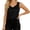 Black, variant on Women's Silk Satin Tank Tops V Neck Camisole Casual Sleeveless Shirt Blouses Silky Basic Tanks S&Black