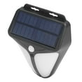 thumbnail image 1 of Human Body Induction Alarm Light, Ultra Long Standby IP65  Solar Warning Light 2 Working Modes 129 Decibels Sound Easy To Install  for Factories, 1 of 7