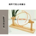 thumbnail image 3 of yuksok Adjustable Wood Needlework Table Rack Table Embroidery Sewing Cross Stitch Frame, 3 of 8