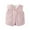 B-Pink, variant on Gvdentm Baby Girl Boy Sherpa Fleece Vest Toddler Sleeveless Waistcoat Zip Fall Winter Outwear Clothes(Brown,18-24 Months)