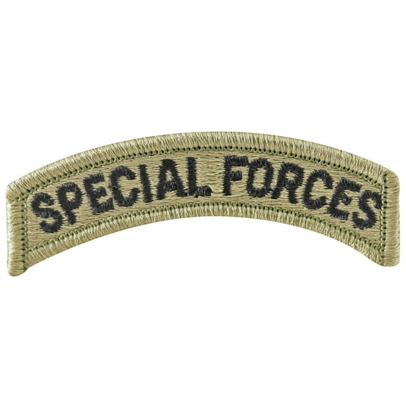 Army Special Forces OCP Tab Hook & Loop Patch