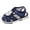 Dark Blue, variant on Boys Summer Sandals Closed Toe Outdoor Casual Summer First Walkers Shoes with Cute Bunny Size 3 Toddler Shoes Summer Sandals Lightweight Anti-Slip Sole Casual Beach Shoes 
