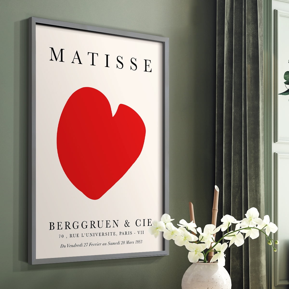 Matisse CCXVIII in Solid Wood 22 x 28 Framed Print