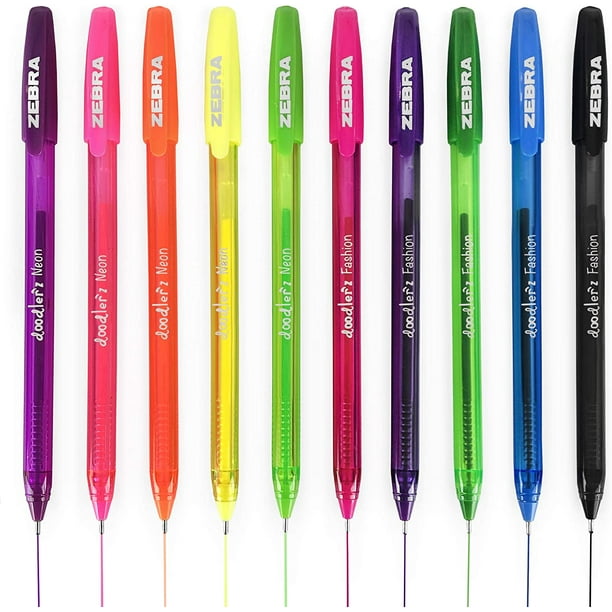 Neon outlet gel pens