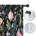 thumbnail image 4 of Blackout Kids Curtains,Pioneer Flower Floral Print Pattern Childrens Insulated Curtains Set Of 2,Bedroom Essentials,Toddler Room Decor 42"x84", 4 of 5