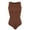3，Brown, variant on COMFREE Women's Crew Neck Sleeveless Bodysuits Racerback Halter Tank Top Body Suits for Women