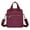 B, variant on Ladies Multifunctional Casual Crossbody Bag Women Waterproof Adjustable Shoulder Strap for Women Teen Girls Shoulder Purse