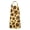 Yellow And Brown, variant on Yellow Leopard Print Pattern Apron-Garden Aprons for Women with Pockets-Cotton Linen Waterproof Kitchen Cooking Gardening Aprons Adjustable for Kitchen,Cooking,BBQ and Salon 33x27 Inch