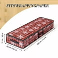 thumbnail image 2 of Blue Stone Christmas Storage Rack Spacious Under Bed Holiday Wrapping Paper Container Perfect For Wrapping Ribbons Bows Wrapping Etc, 2 of 6