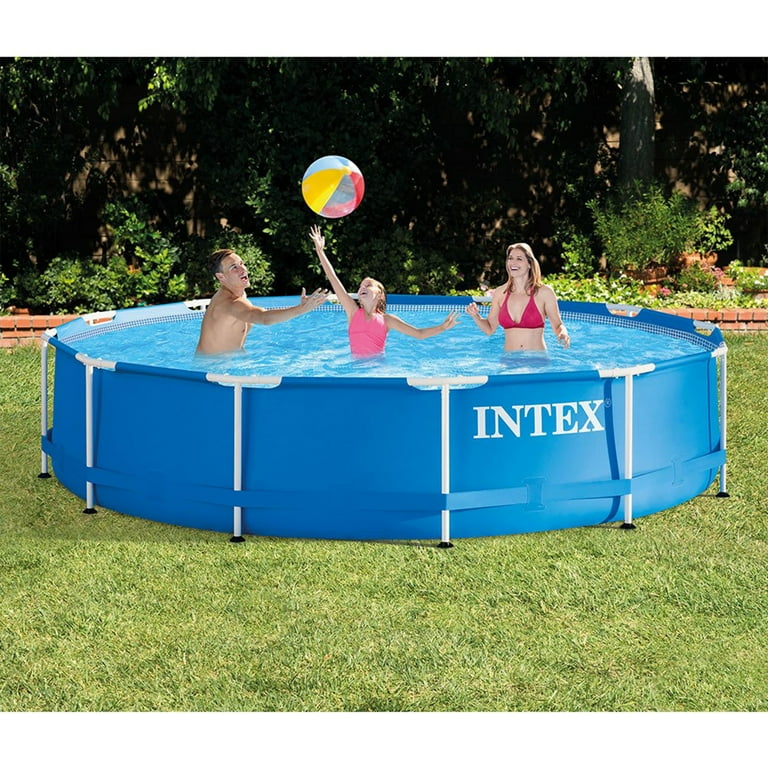 Intex 12ft x 30in Easy Set Up Above Ground Swimming Pool with