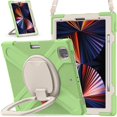 thumbnail image 4 of Funda con soporte de anillo ajustable para iPad de 9,7 pulgadas (2018) con correa para el hombro, gran soporte de anillo ajustable, protección contra golpes., 4 of 5