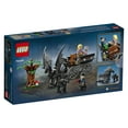 thumbnail image 5 of LEGO Harry Potter Hogwarts Carriage & Thestrals Set 76400, Building Toy for Kids 7 Plus Years Old with 2 Winged Horse Figures and Luna Lovegood Minifigure, 5 of 7