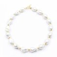 thumbnail image 6 of K-KED Cultured White Keshi Baroque Pearl Necklace Bracelet Earrings Sets For Women-earrings, 6 of 9