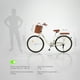 thumbnail image 5 of Bicicleta Neon Urbana Rodada 26 Con Canastilla Color Amarillo, 5 of 7