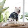 thumbnail image 5 of Pet Summer T-Shirts Hawaii Style Floral Pet Dog Shirt Breathable Cool Clothes Beach Seaside Puppy Sweatshirt for Small Puppy, 5 of 5