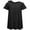 Black, variant on Pinspark Hospital Gowns Open Back for Women Bedridden Nightgowns Back Opening Short Sleeve Post Surgery Tear Away Adaptive Dresses
